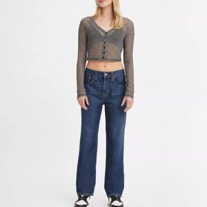 Levi low pro straight jean